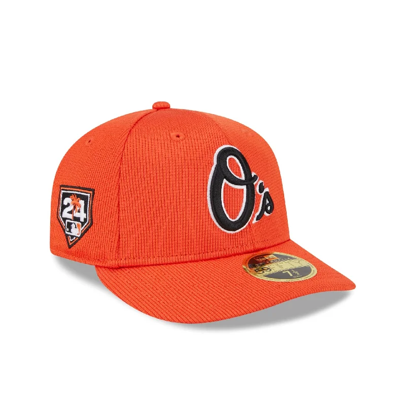 Men’s velvet pocket square-Baltimore Orioles 2024 Spring Training Low Profile 59FIFTY Fitted Hat