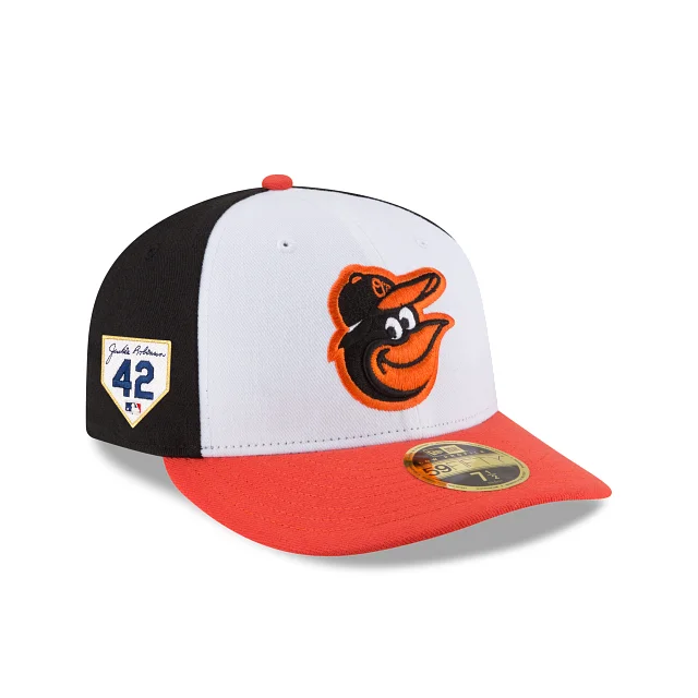 Men’s modern cufflinks accessory-Baltimore Orioles Jackie Robinson Day 2024 Low Profile 59FIFTY Fitted Hat