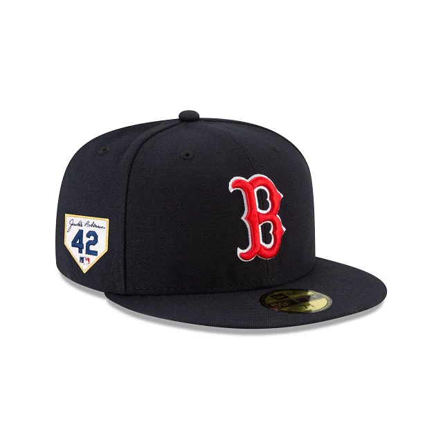 Men’s polka dot tie-Boston Red Sox Jackie Robinson Day 2024 59FIFTY Fitted Hat