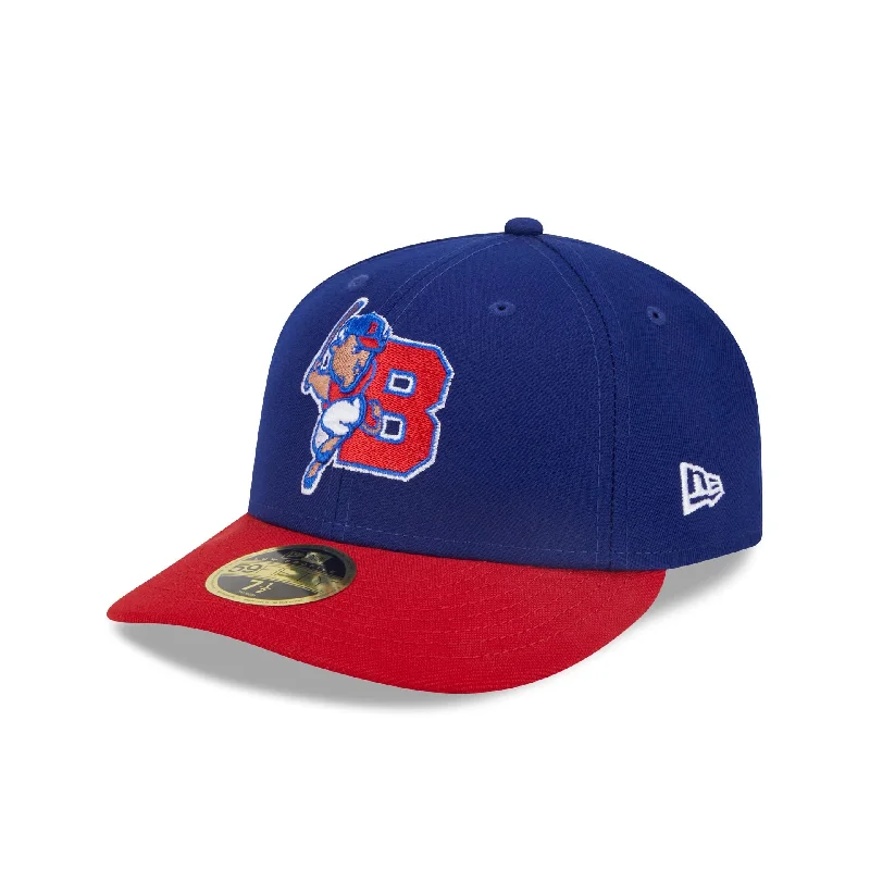 Men’s classic tie accessory-Buffalo Bisons Authentic Collection Low Profile 59FIFTY Fitted Hat