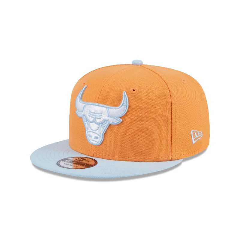 Men’s striped tie accessory-Chicago Bulls Color Pack Orange Glaze 9FIFTY Snapback Hat