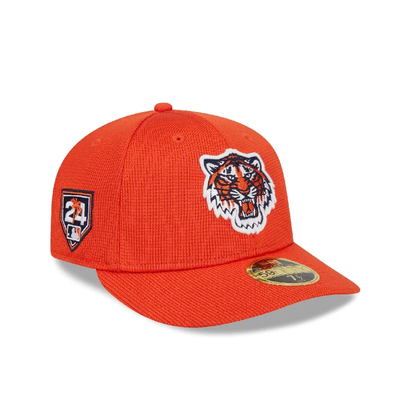 Men’s textured tie accessory-Detroit Tigers 2024 Spring Training Low Profile 59FIFTY Fitted Hat