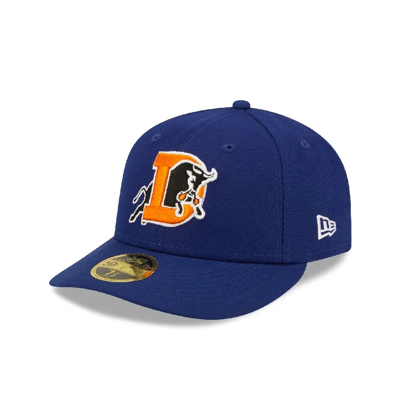 Men’s panama hat accessory-Durham Bulls Authentic Collection Low Profile 59FIFTY Fitted Hat