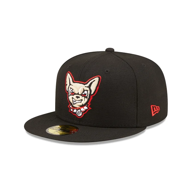 Men’s wool gloves accessory-El Paso Chihuahuas Authentic Collection 59FIFTY Fitted Hat