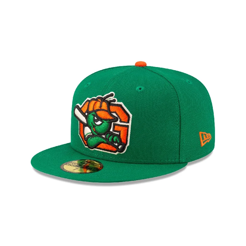 Men’s digital watch accessory-Greensboro Grasshoppers Authentic Collection 59FIFTY Fitted Hat