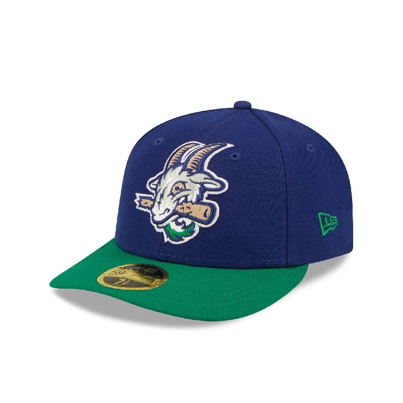 Men’s textured tie accessory-Hartford Yard Goats Authentic Collection Low Profile 59FIFTY Fitted Hat