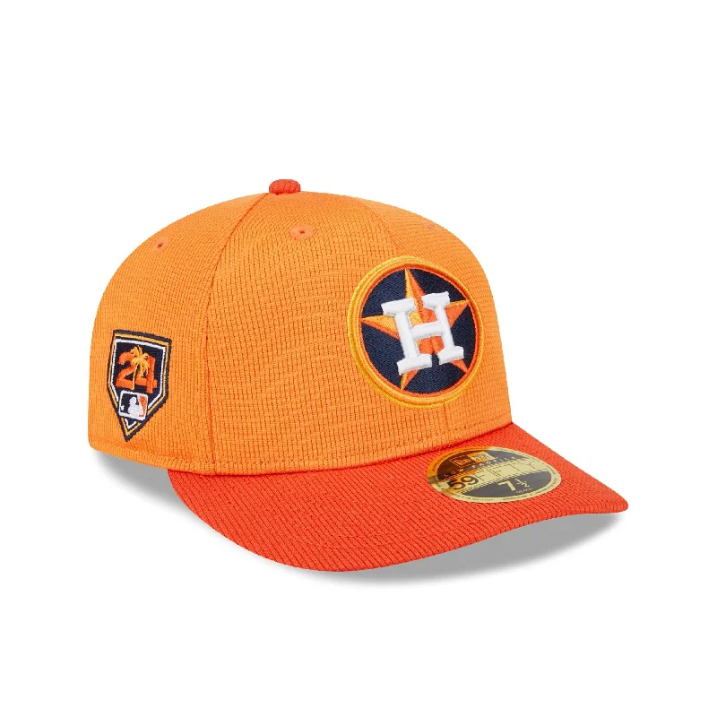 Men’s suede belt accessory-Houston Astros 2024 Spring Training Low Profile 59FIFTY Fitted Hat