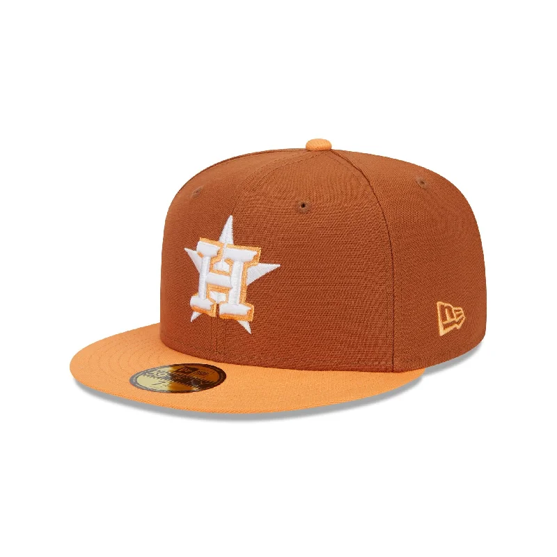 Men’s textured tie accessory-Houston Astros Color Pack Earthy Brown 59FIFTY Fitted Hat