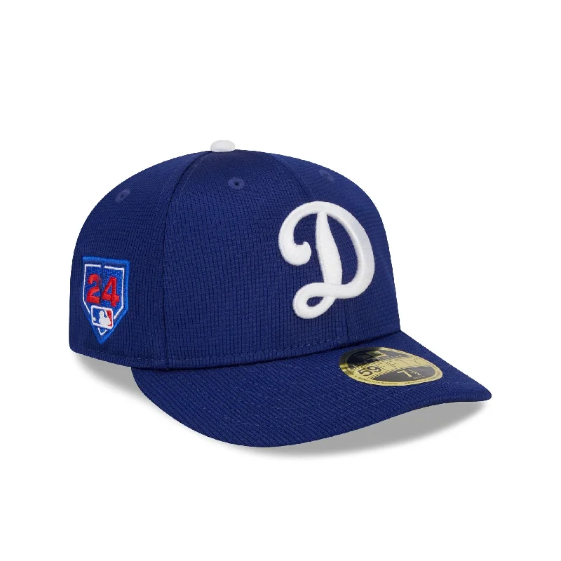 Men’s geometric pocket square-Los Angeles Dodgers 2024 Spring Training Low Profile 59FIFTY Fitted Hat