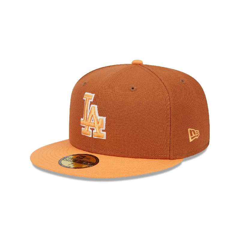 Men’s vintage watch accessory-Los Angeles Dodgers Color Pack Earthy Brown 59FIFTY Fitted Hat