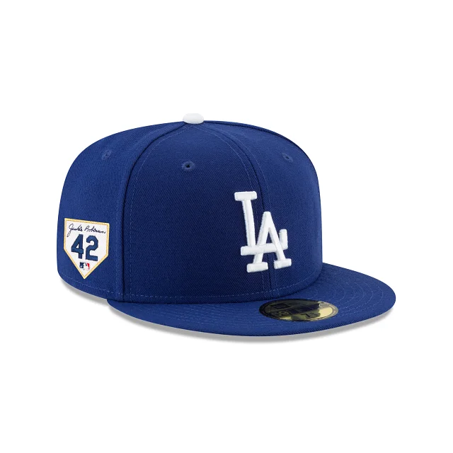 Men’s adjustable belt accessory-Los Angeles Dodgers Jackie Robinson Day 2024 59FIFTY Fitted Hat