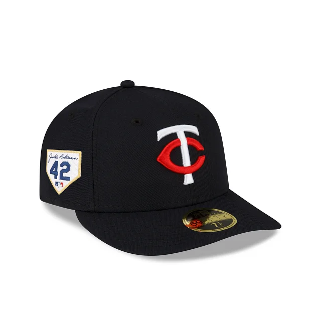 Men’s wide belt accessory-Minnesota Twins Jackie Robinson Day 2024 Low Profile 59FIFTY Fitted Hat