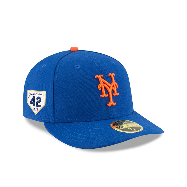 Men’s alpaca scarf accessory-New York Mets Jackie Robinson Day 2024 Low Profile 59FIFTY Fitted Hat