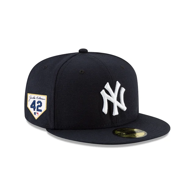 Men’s casual belt accessory-New York Yankees Jackie Robinson Day 2024 59FIFTY Fitted Hat