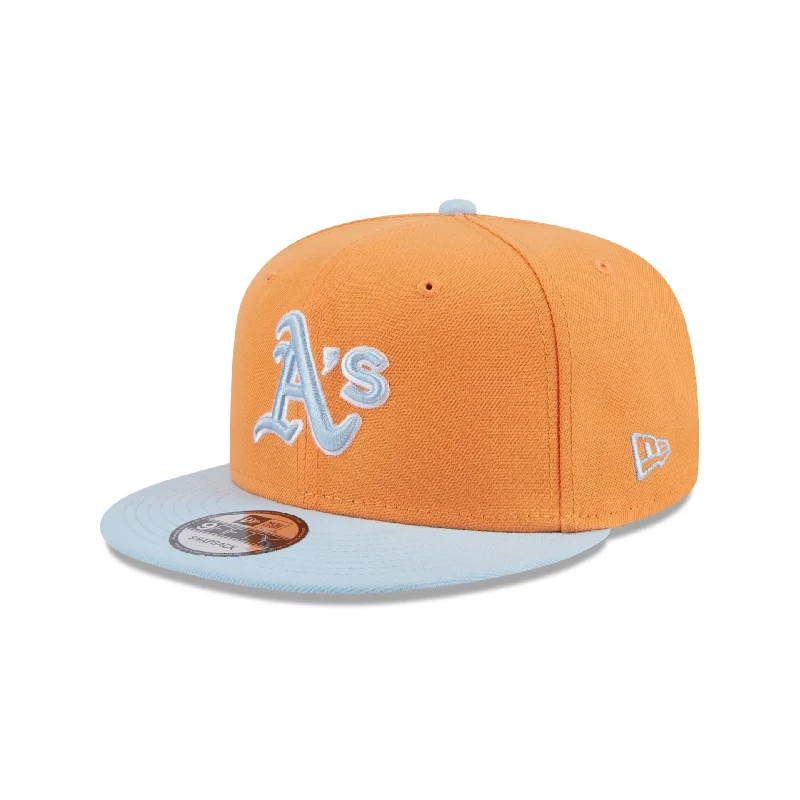 Men’s modern cufflinks accessory-Oakland Athletics Color Pack Orange Glaze 9FIFTY Snapback Hat