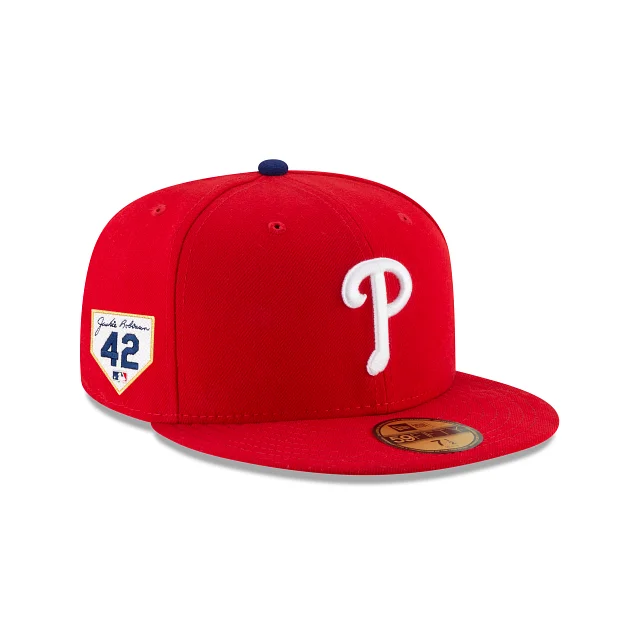 Men’s chronograph watch accessory-Philadelphia Phillies Jackie Robinson Day 2024 59FIFTY Fitted Hat