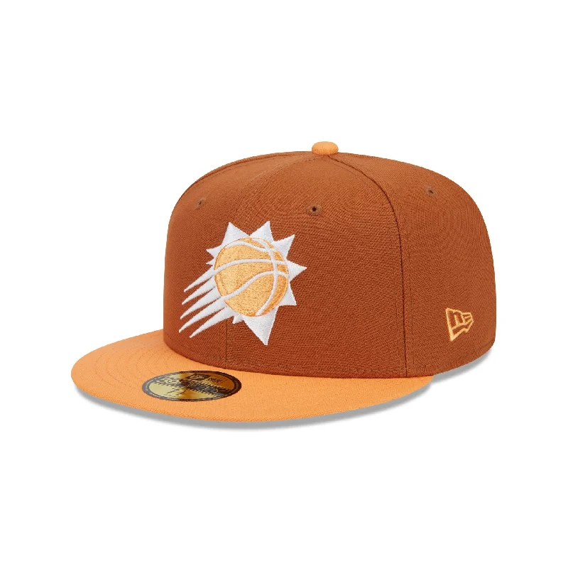 Men’s aviator sunglasses accessory-Phoenix Suns Color Pack Earthy Brown 59FIFTY Fitted Hat