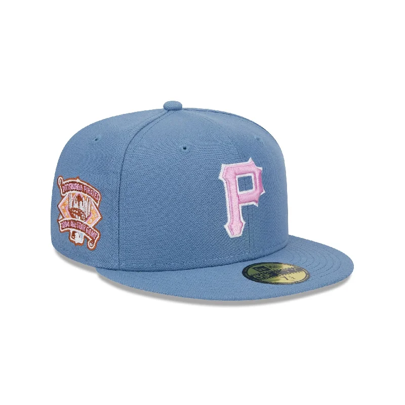 Men’s insulated gloves accessory-Pittsburgh Pirates Color Pack Faded Blue 59FIFTY Fitted Hat