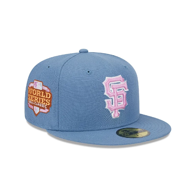 Men’s trifold wallet accessory-San Francisco Giants Color Pack Faded Blue 59FIFTY Fitted Hat