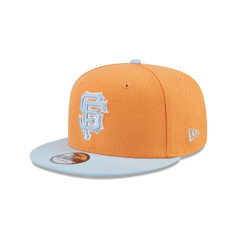 Men’s trucker hat accessory-San Francisco Giants Color Pack Orange Glaze 9FIFTY Snapback Hat