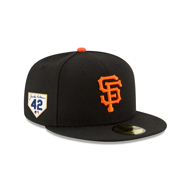 Men’s beanie hat accessory-San Francisco Giants Jackie Robinson Day 2024 59FIFTY Fitted Hat