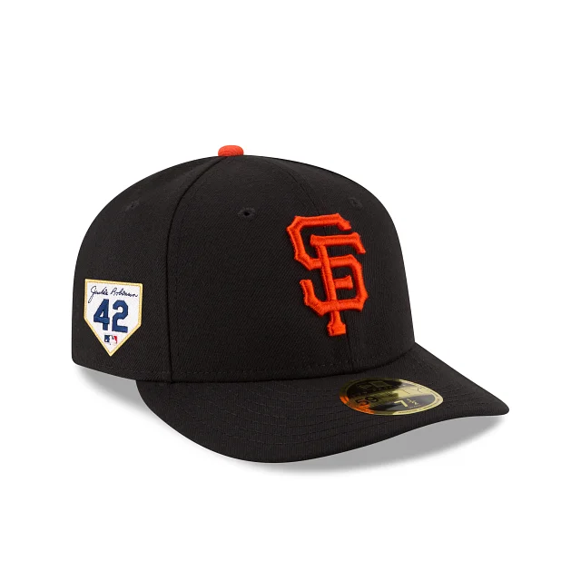 Men’s designer cufflinks accessory-San Francisco Giants Jackie Robinson Day 2024 Low Profile 59FIFTY Fitted Hat