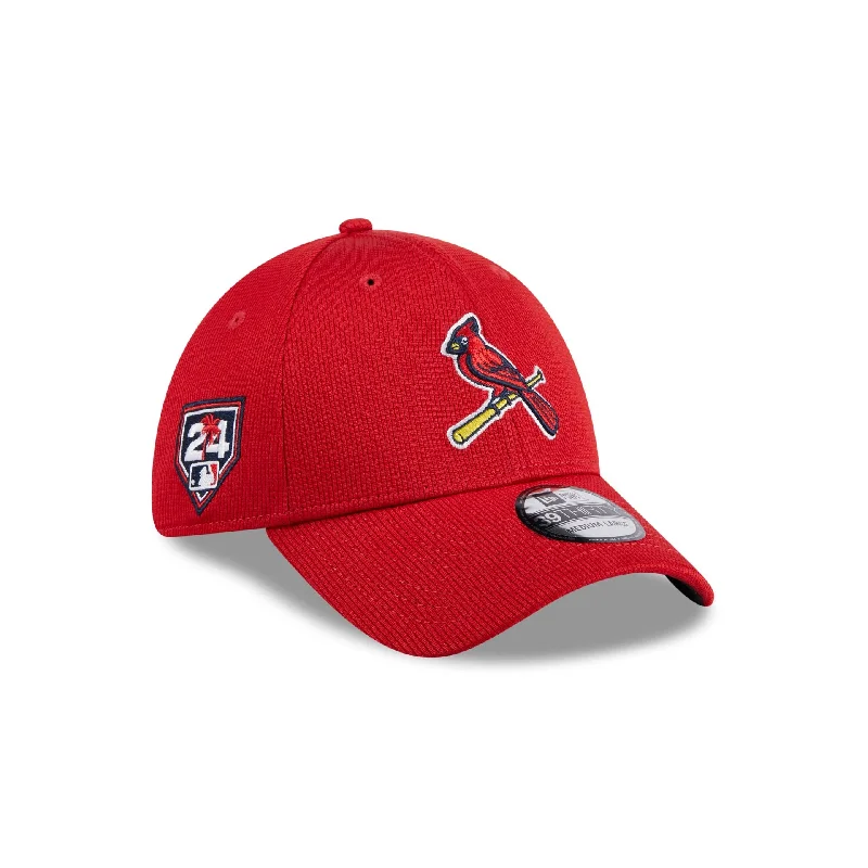 Men’s vintage watch accessory-St. Louis Cardinals 2024 Spring Training 39THIRTY Stretch Fit Hat