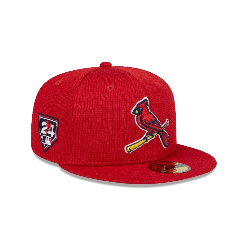 Men’s RFID wallet accessory-St. Louis Cardinals 2024 Spring Training 59FIFTY Fitted Hat