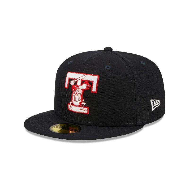 Men’s minimalist wallet accessory-Toledo Mud Hens Authentic Collection 59FIFTY Fitted Hat