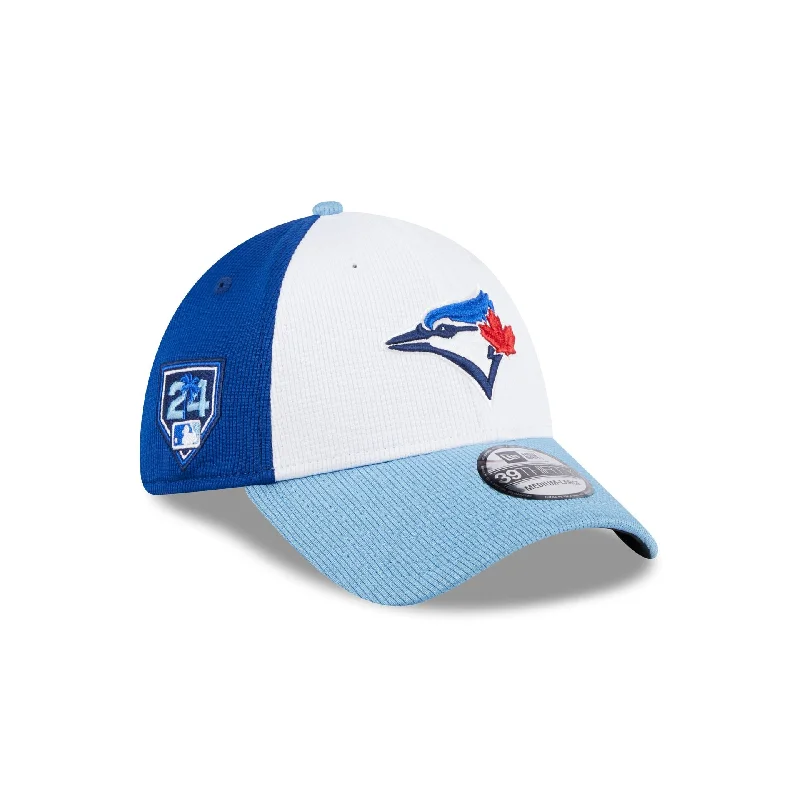 Men’s fleece scarf accessory-Toronto Blue Jays 2024 Spring Training 39THIRTY Stretch Fit Hat