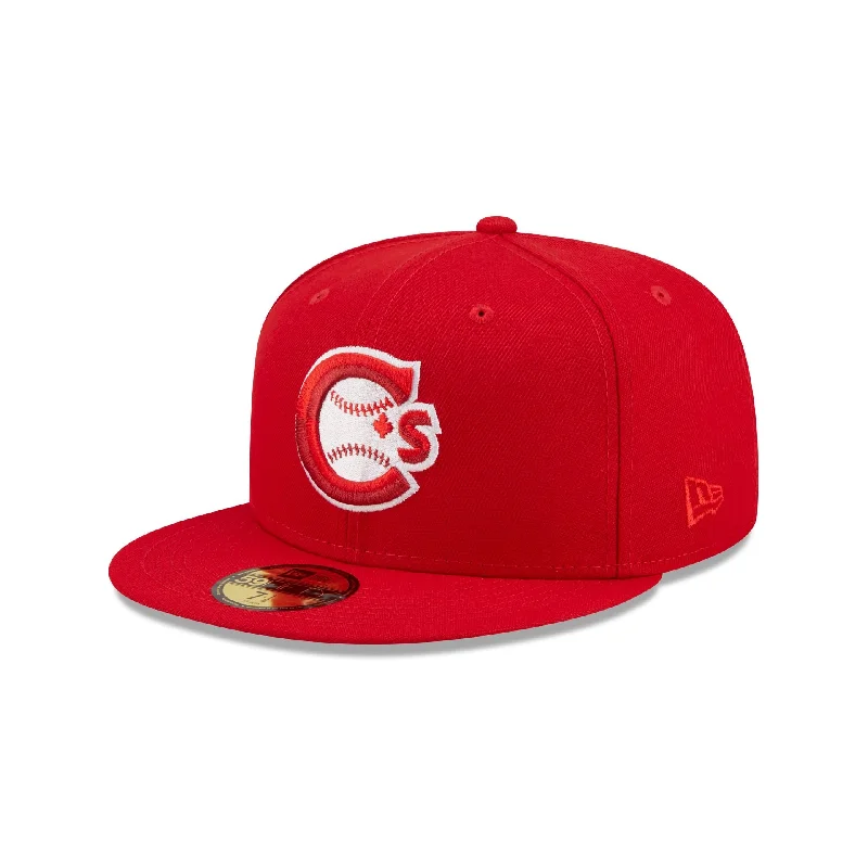 Men’s snapback cap accessory-Vancouver Canadians Authentic Collection 59FIFTY Fitted Hat