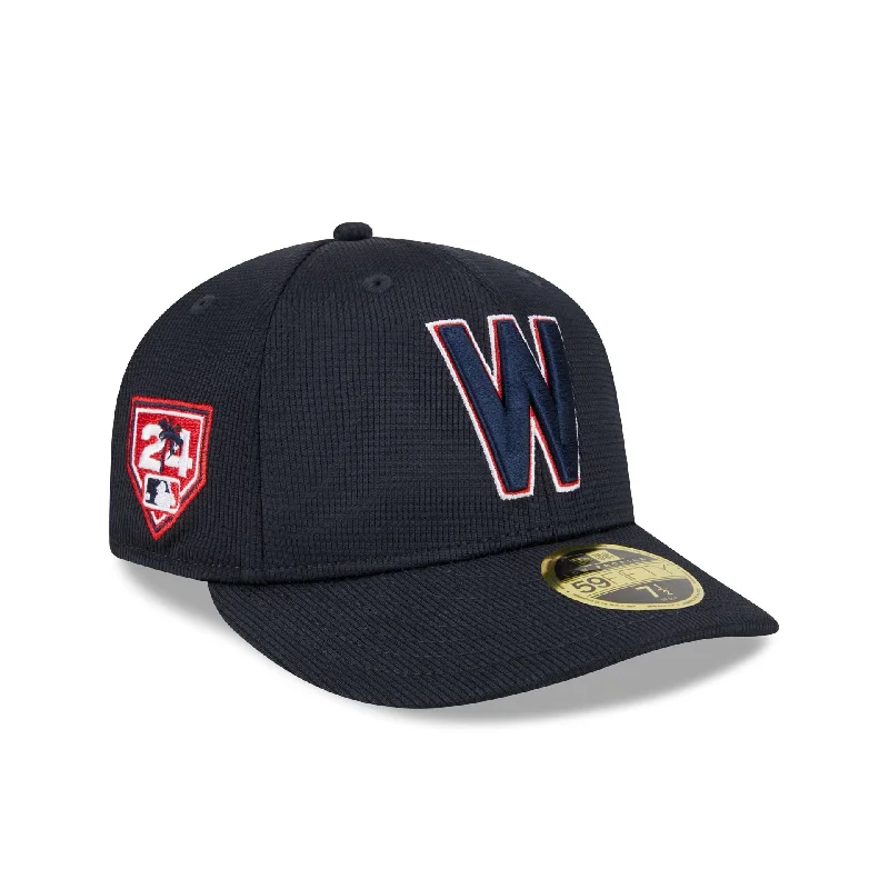 Men’s striped tie accessory-Washington Nationals 2024 Spring Training Low Profile 59FIFTY Fitted Hat