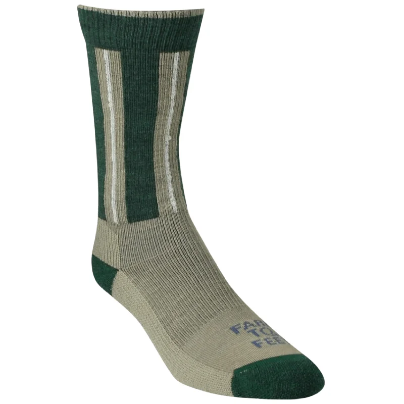 Men’s slim tie accessory-Farm to Feet Boston Crew Everyday Socks