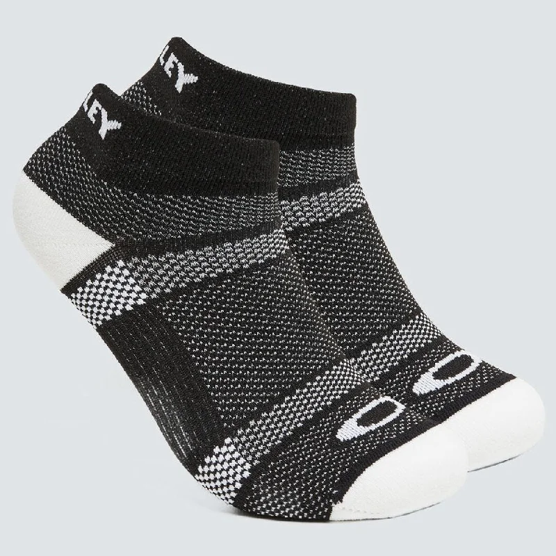 Men’s adjustable belt accessory-Oakley Mens Ribbed Ellipse Short Socks