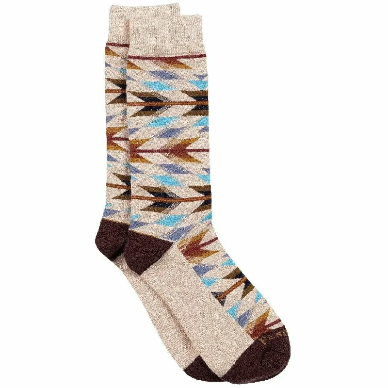 Men’s pocket square accessory-Pendleton Prairie Ranch Crew Socks