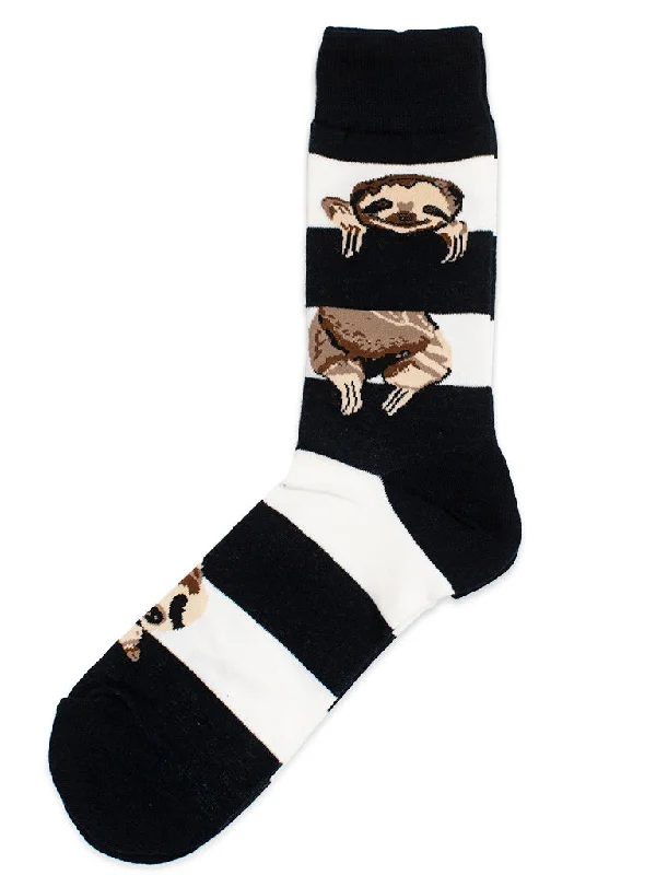 Men’s suede belt accessory-Sloths (Black)