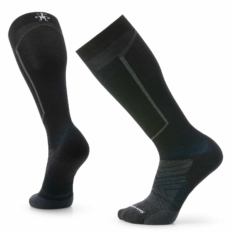 Men’s leather cardholder accessory-Smartwool Ski Targeted Cushion Over-The-Calf Socks