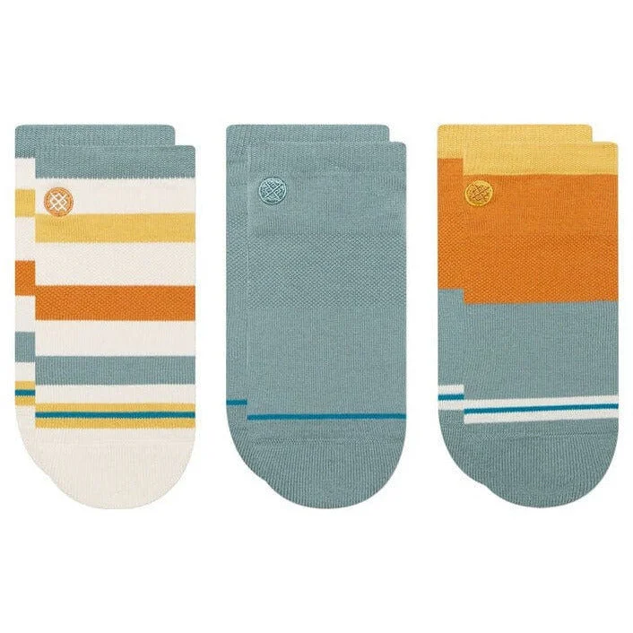 Men’s canvas belt accessory-Stance Bender 3-Pack Socks