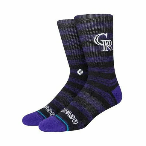 Men’s luxury watch accessory-Stance Rockies Twist Crew Socks