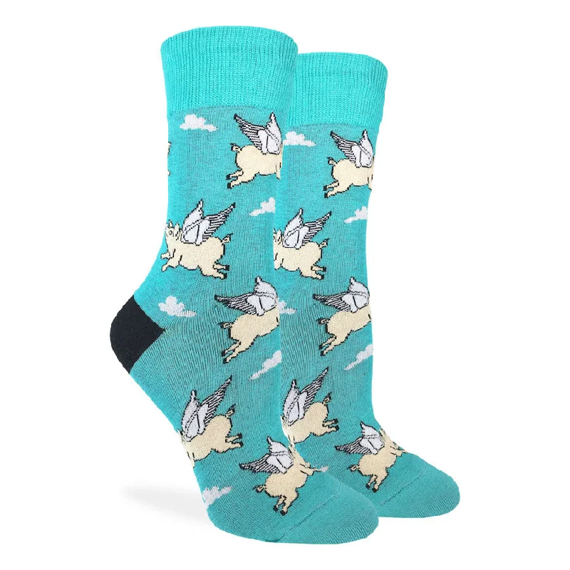 Men’s pocket square accessory-Unisex Flying Pigs Socks