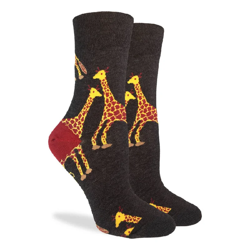 Men’s white pocket square-Unisex Giraffes Socks