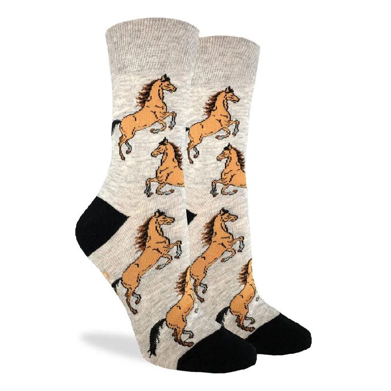 Men’s snapback cap accessory-Unisex Horses Socks