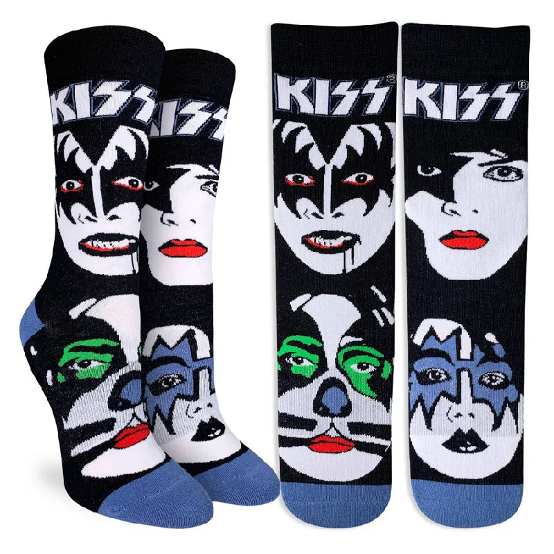 Men’s slim wallet accessory-Unisex KISS Band Socks