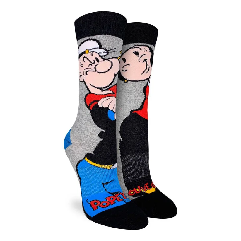 Men’s wool scarf accessory-Unisex Popeye and Olive Socks