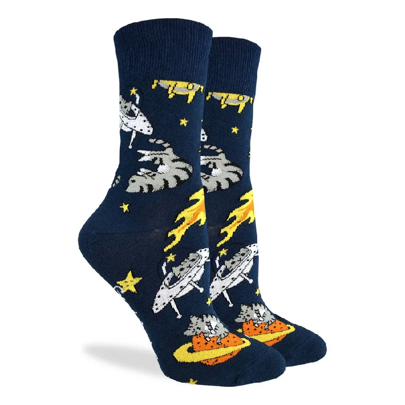 Men’s insulated gloves accessory-Unisex Space Cats Socks