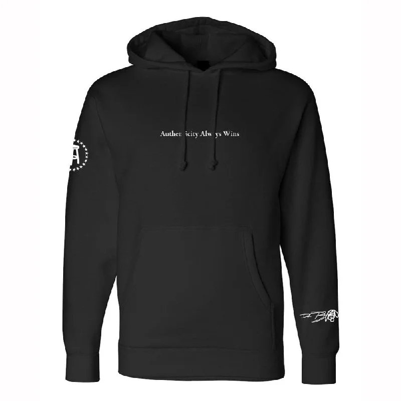 Men’s classic pullover hoodie-Authenticity Always Wins Hoodie