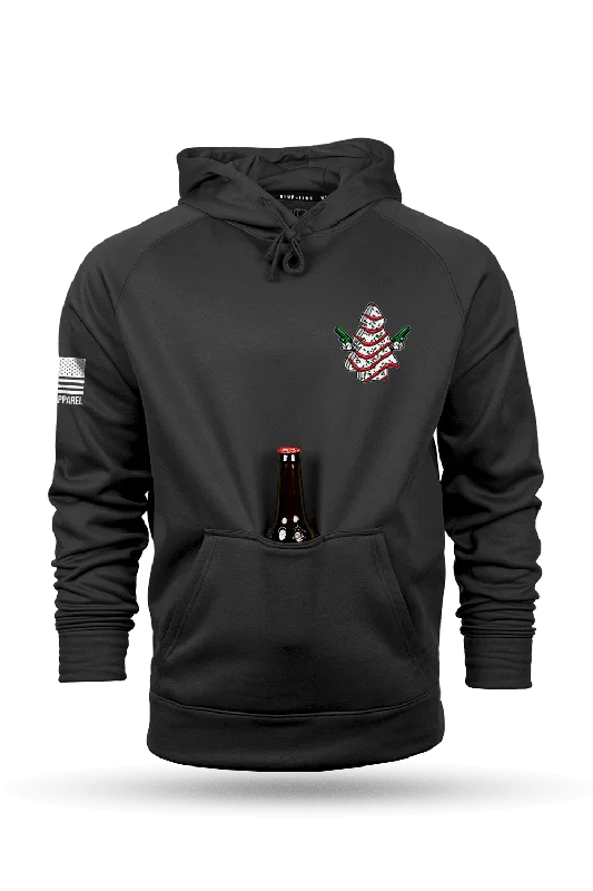 Men’s cozy graphic pullover-Cake Tree - Tailgater Hoodie