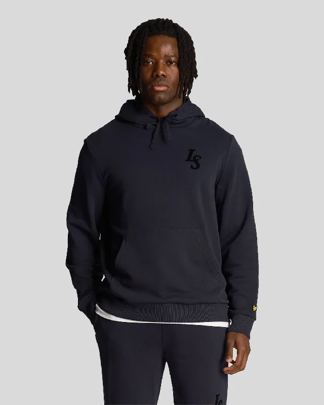 Men’s warm cotton pullover-Club Emblem Hoodie