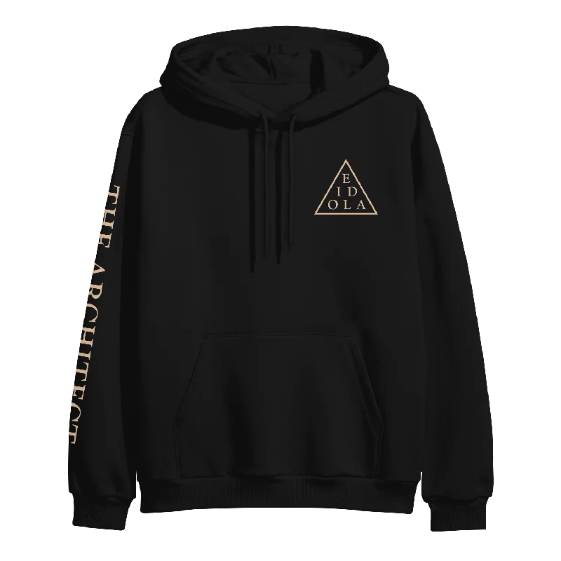 Men’s oversized fleece hoodie-Eidola - Triangle Hoodie