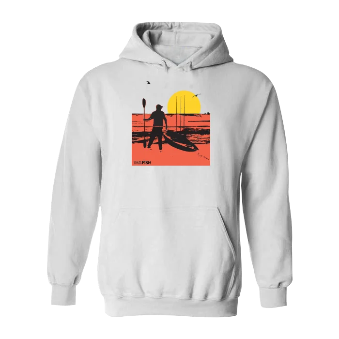 Men’s stylish gray hoodie-#ENDLESSWATERS Classic Heavy Hoodie